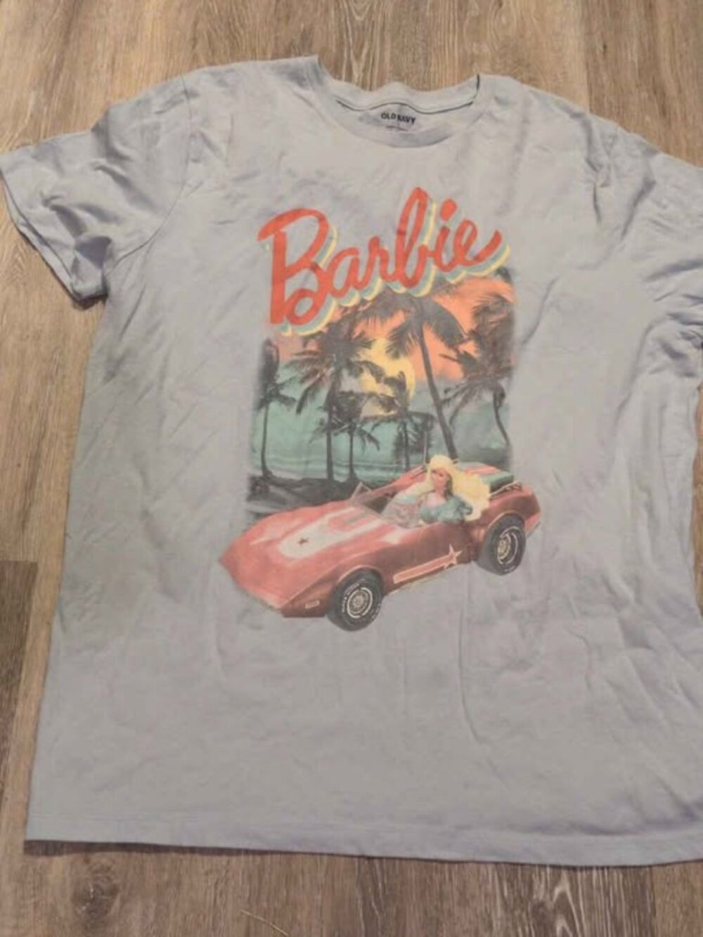 Old Navy Barbie Graphic T-Shirt Size Large